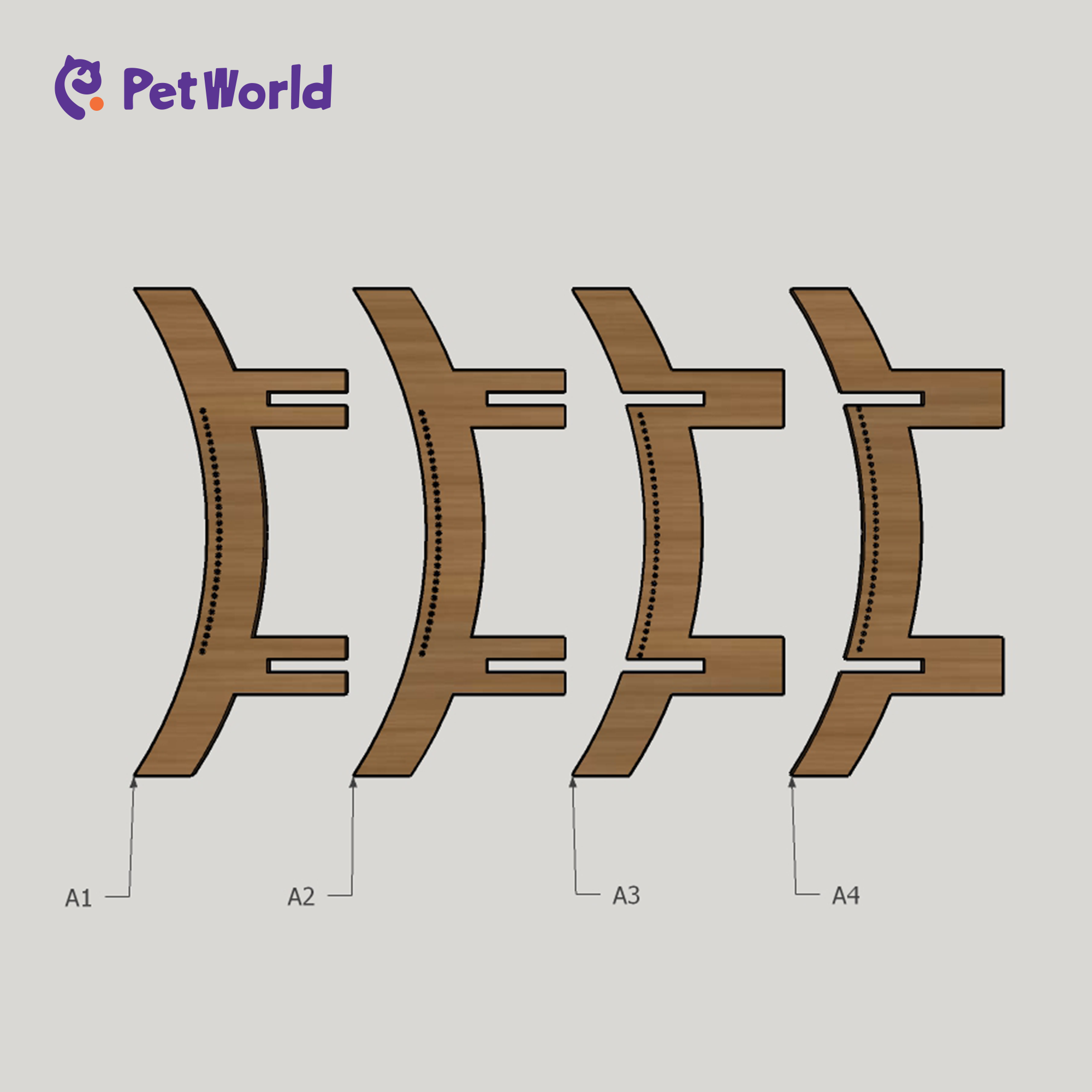 Modern Wooden Pet Lounge Chair_09